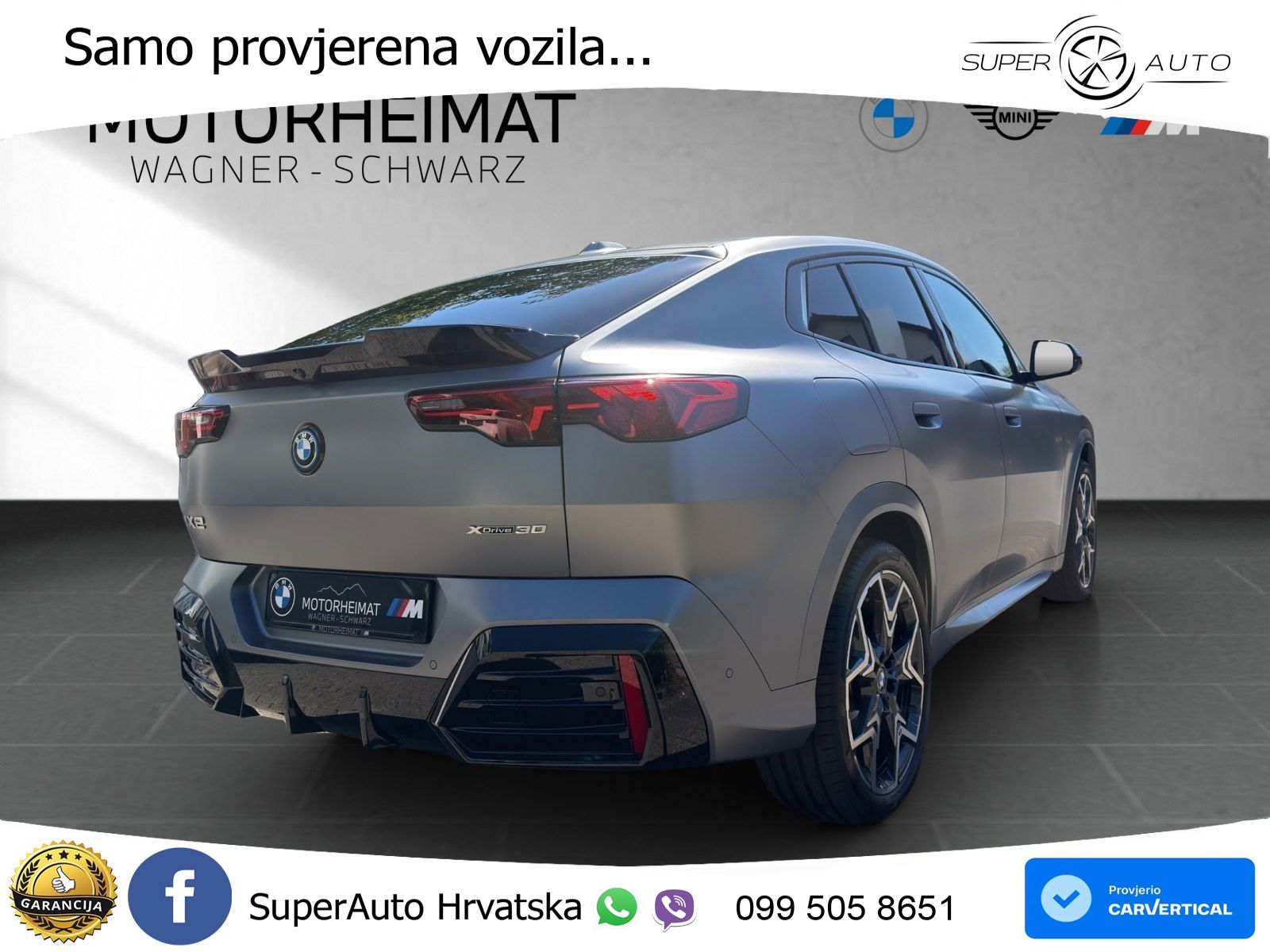 BMW iX2 66.5 kWh (313 KS) xDrive30