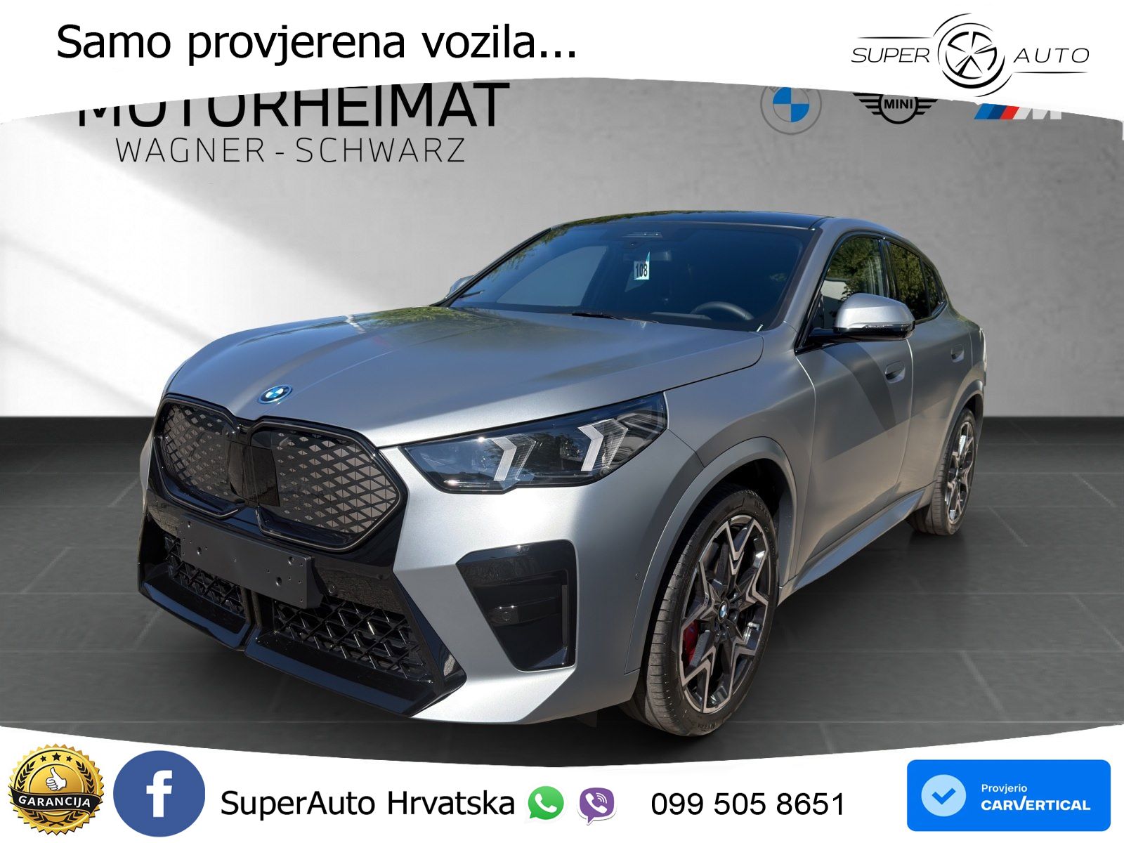 BMW iX2 66.5 kWh (313 KS) xDrive30