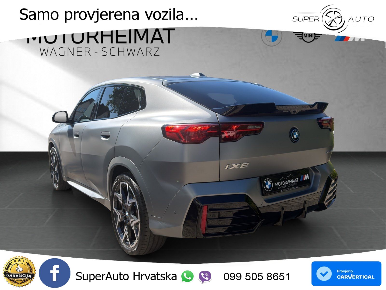 BMW iX2 66.5 kWh (313 KS) xDrive30