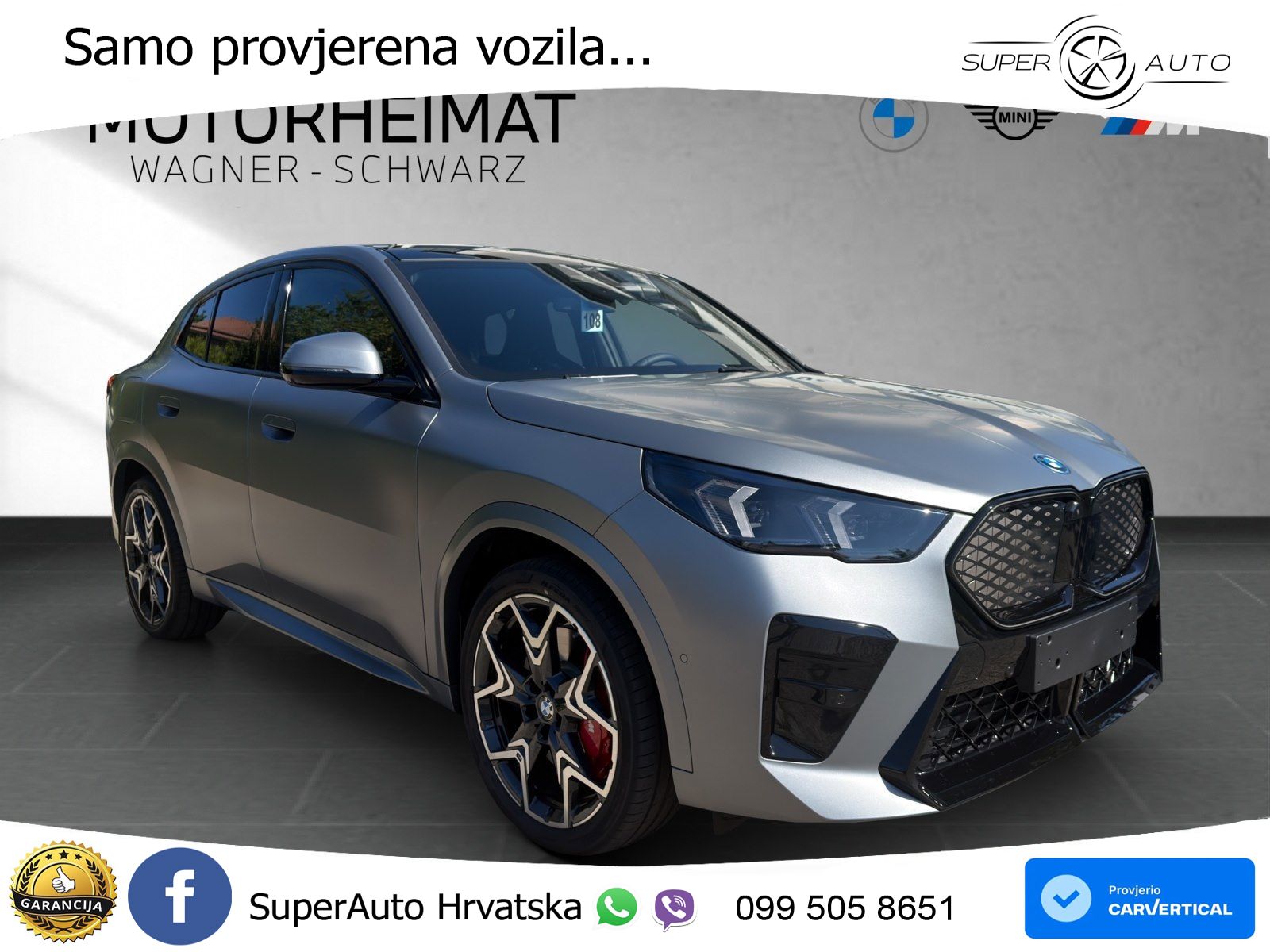 BMW iX2 66.5 kWh (313 KS) xDrive30