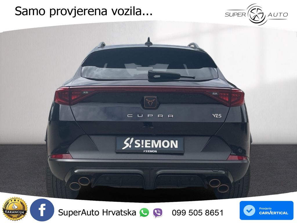 Cupra Formentor VZ5 2.5 TSI (390 KS) 4Drive DSG LED+GR SJED+ACC