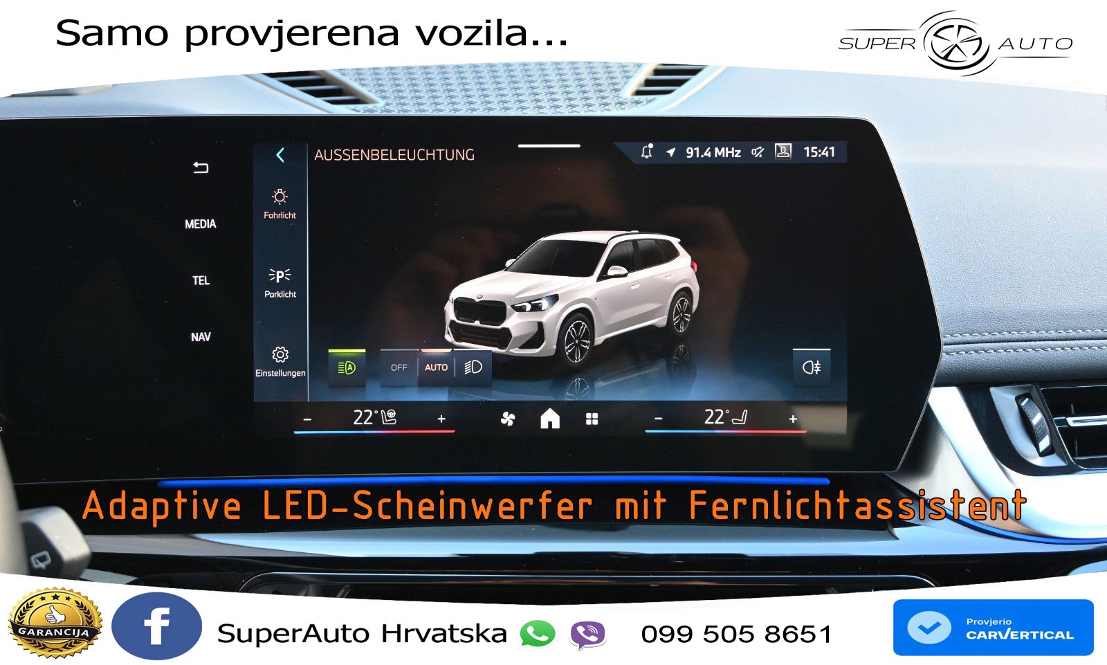 BMW X1 23d (211 KS) xDrive Steptronic M Sport LED+GR SJED+ACC