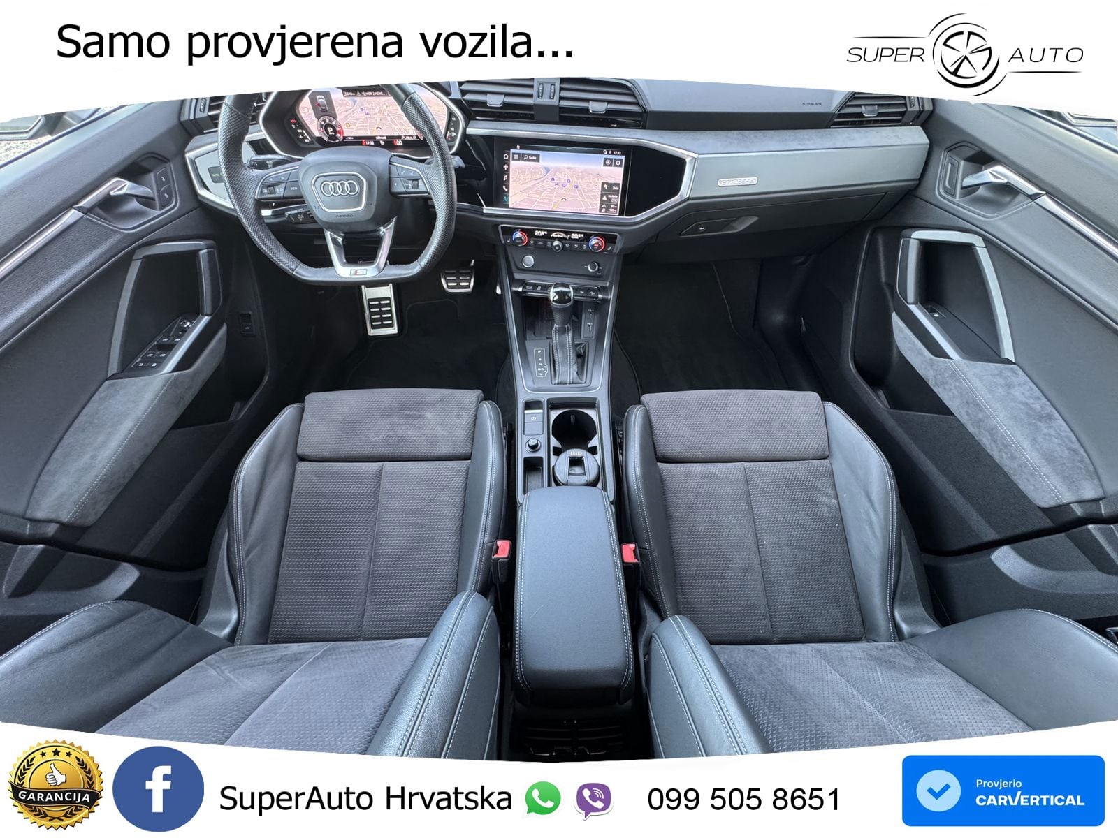 Audi Q3 Sportback 40 TDI (190 Hp) quattro S tronic LED+GR SJED+ACC