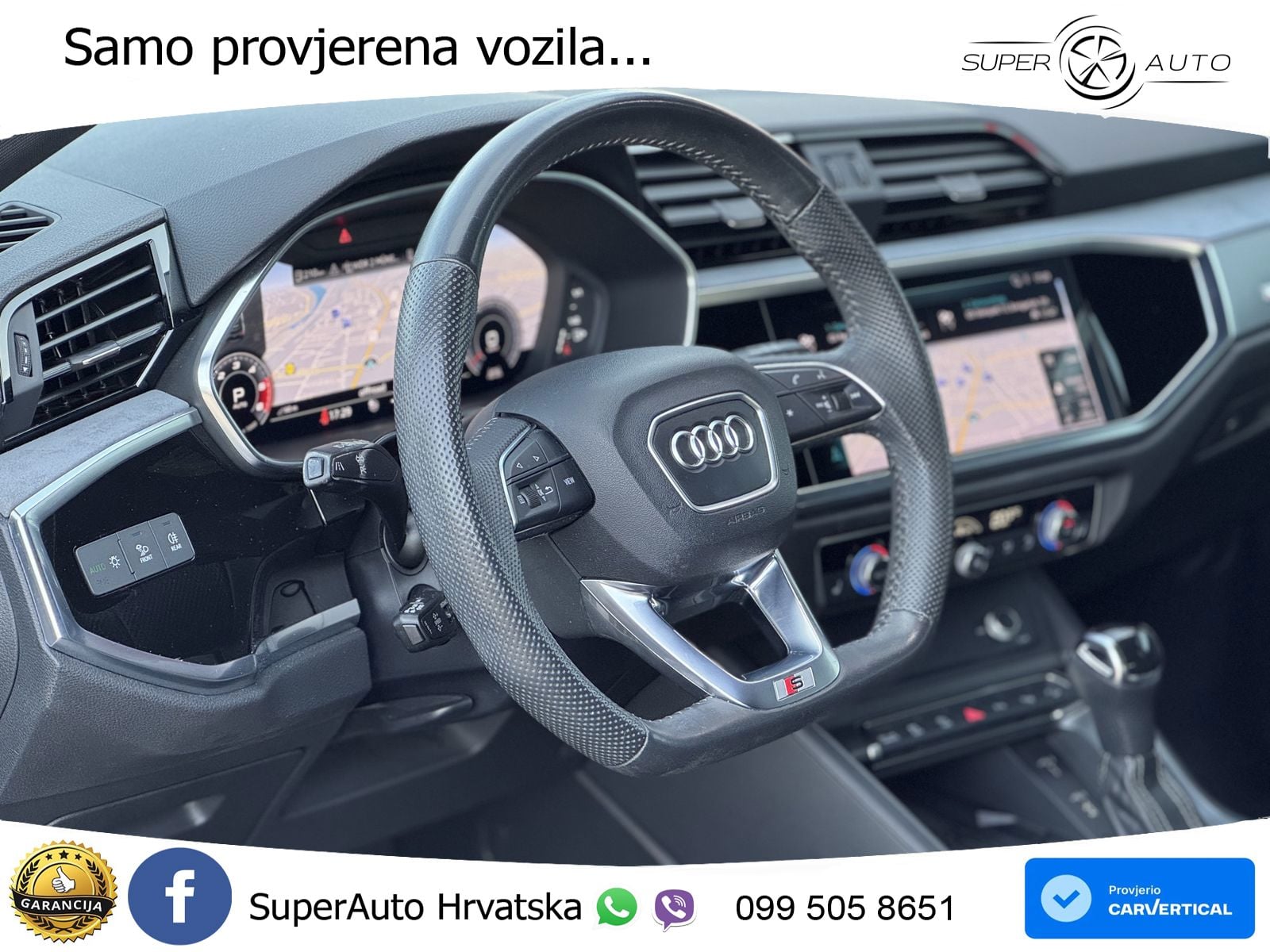 Audi Q3 Sportback 40 TDI (190 Hp) quattro S tronic LED+GR SJED+ACC