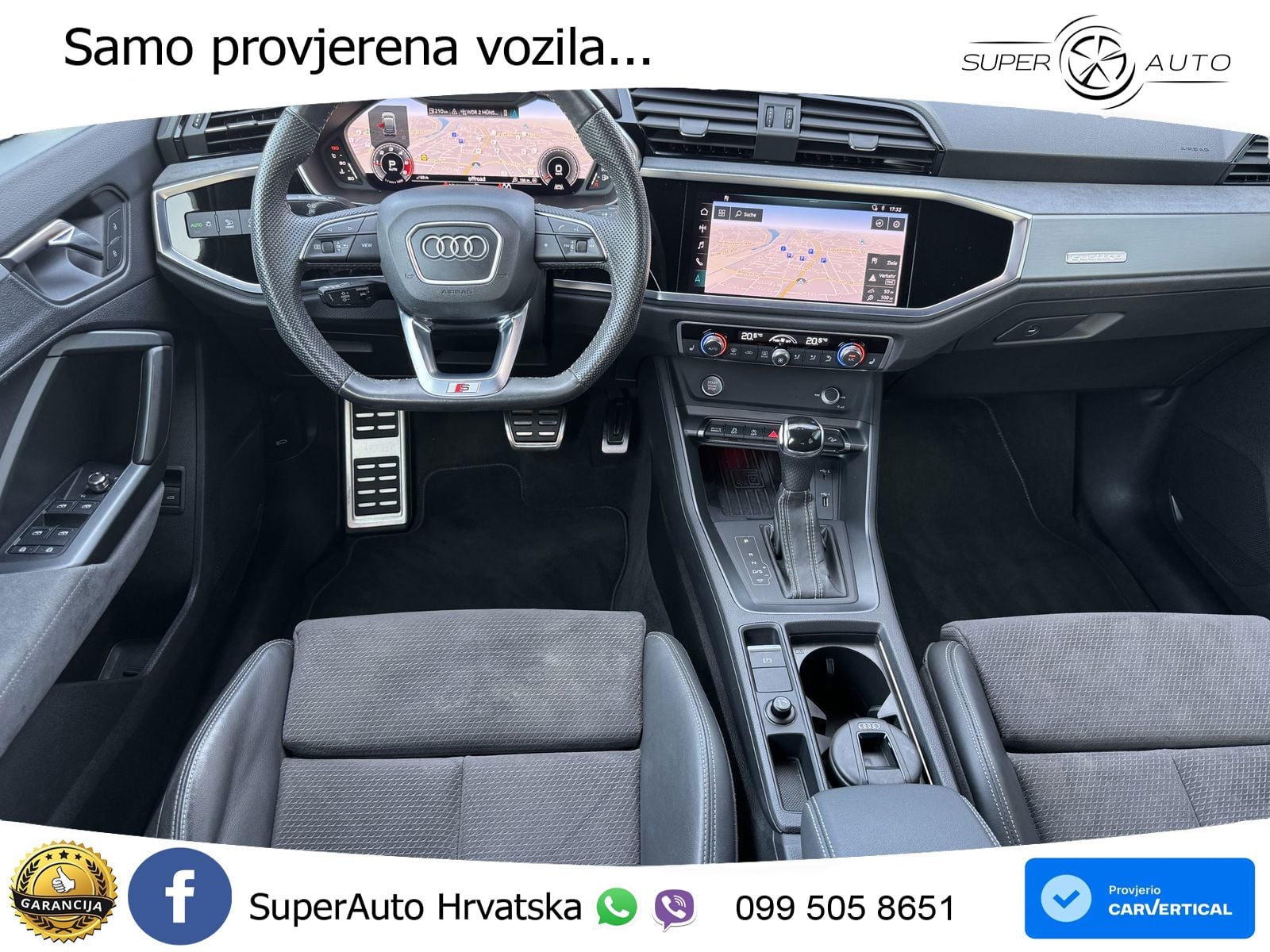 Audi Q3 Sportback 40 TDI (190 Hp) quattro S tronic LED+GR SJED+ACC