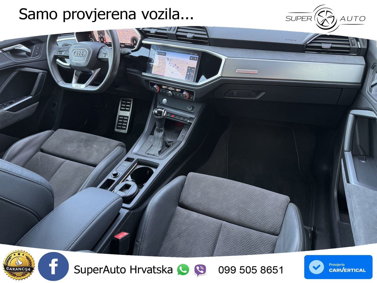 Audi Q3 Sportback 40 TDI (190 Hp) quattro S tronic LED+GR SJED+ACC