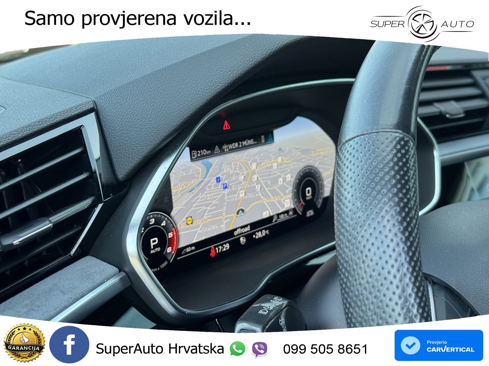 Audi Q3 Sportback 40 TDI (190 Hp) quattro S tronic LED+GR SJED+ACC