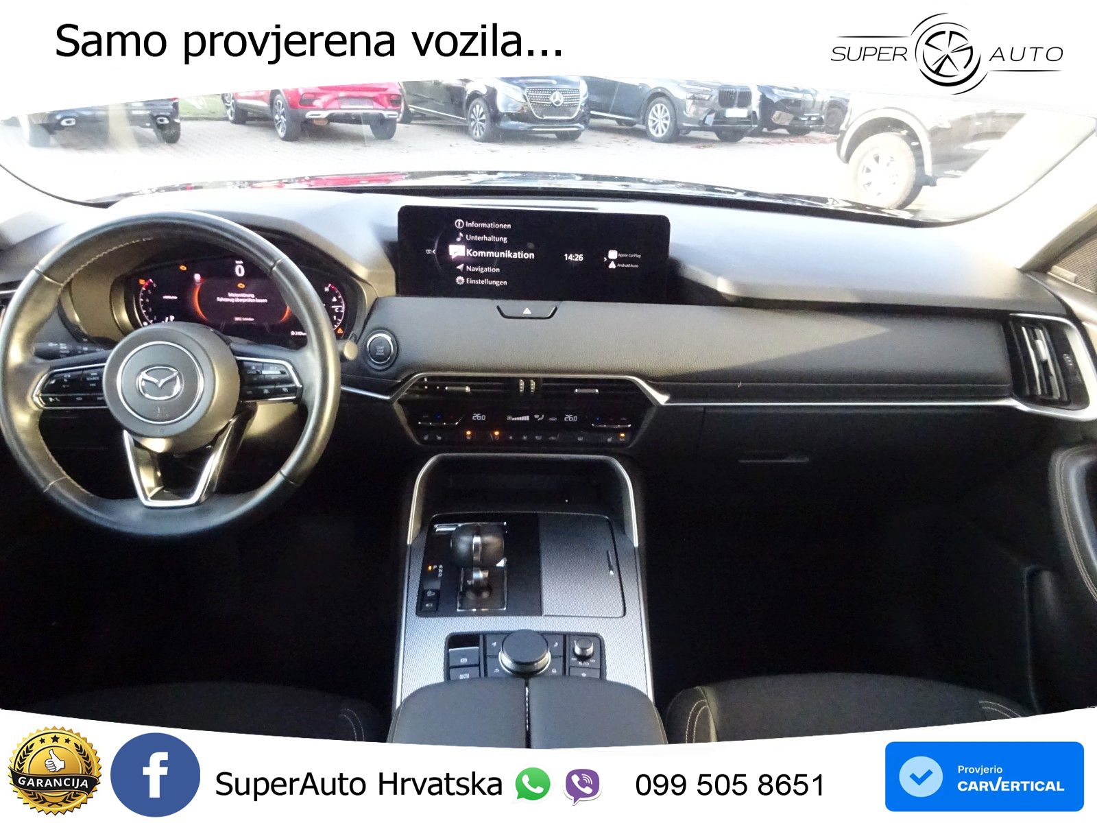 Mazda CX-60 3.3 e-Skyactiv D (254 KS) AWD Automatic LED+GR SJED+ACC