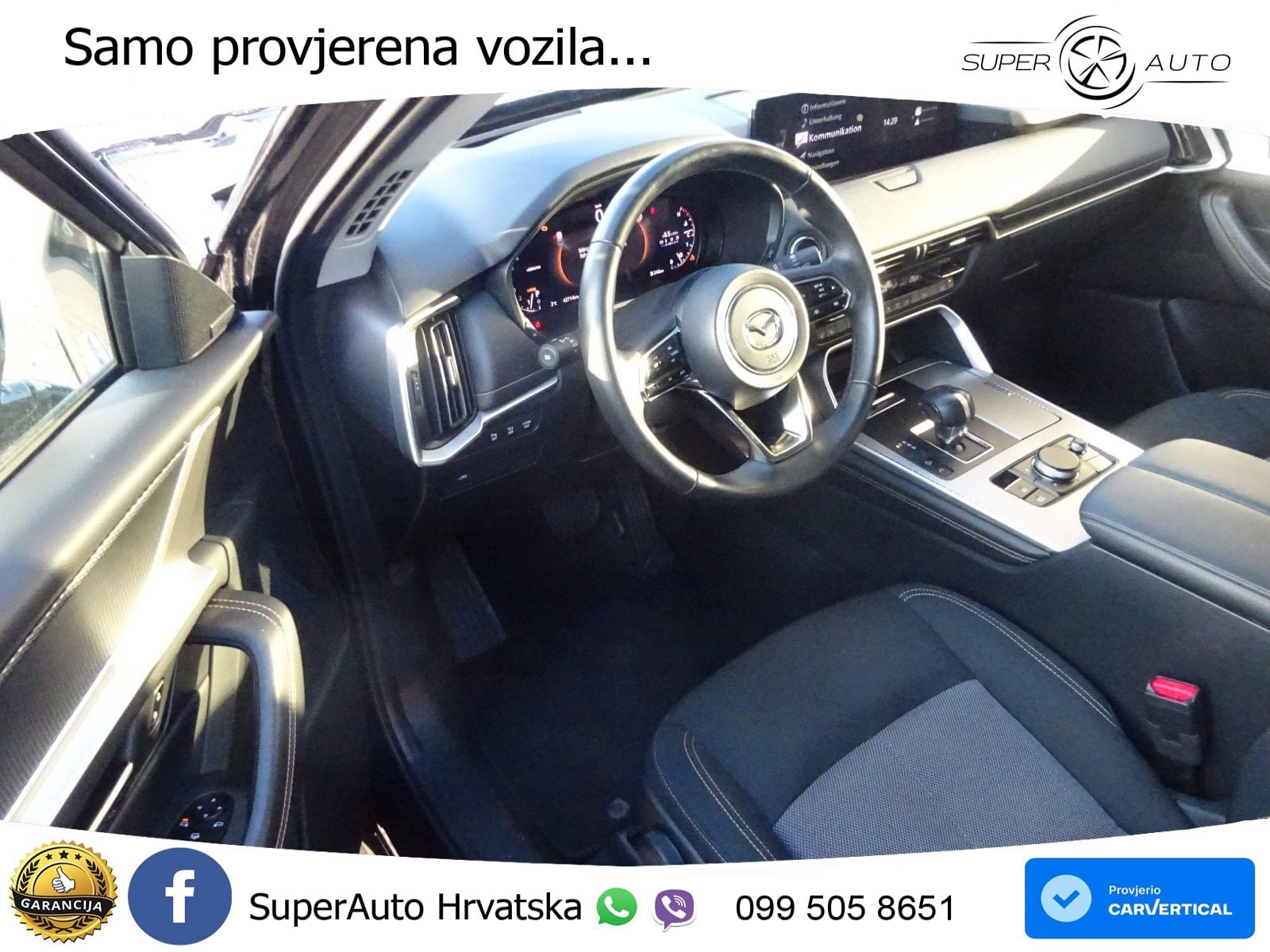 Mazda CX-60 3.3 e-Skyactiv D (254 KS) AWD Automatic LED+GR SJED+ACC