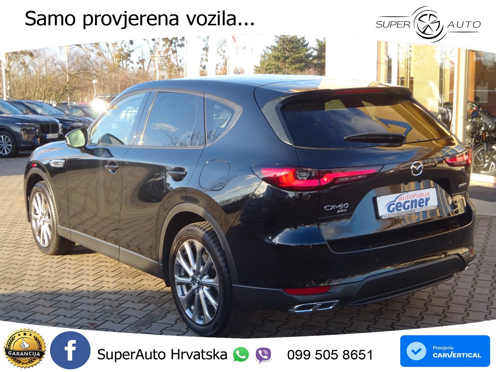 Mazda CX-60 3.3 e-Skyactiv D (254 KS) AWD Automatic LED+GR SJED+ACC