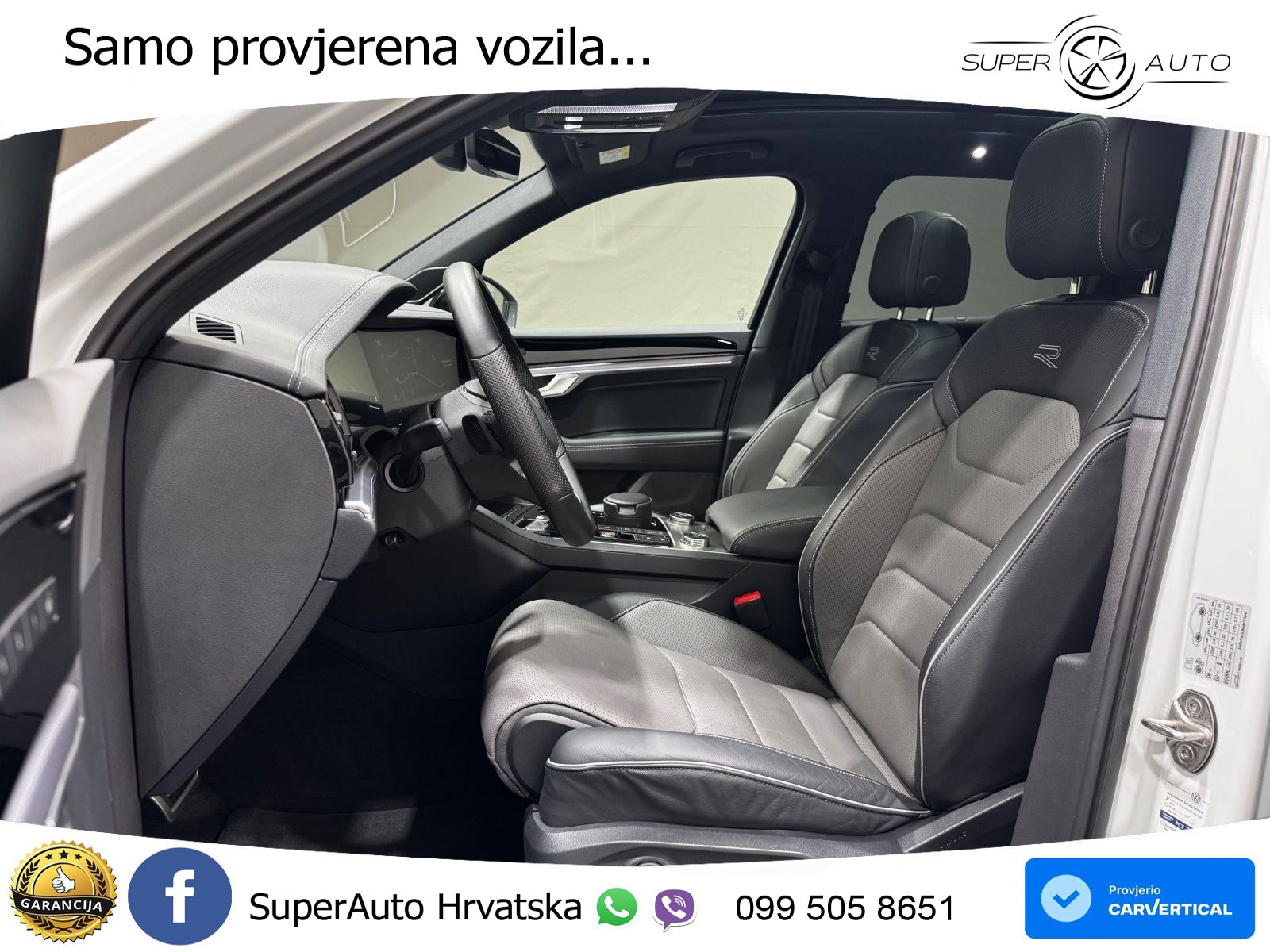 Volkswagen Touareg 3.0 V6 TDI (286 KS) 4MOTION Tiptronic R-Line ZRAČNI+ACC+GR SJED+KAM+PANO