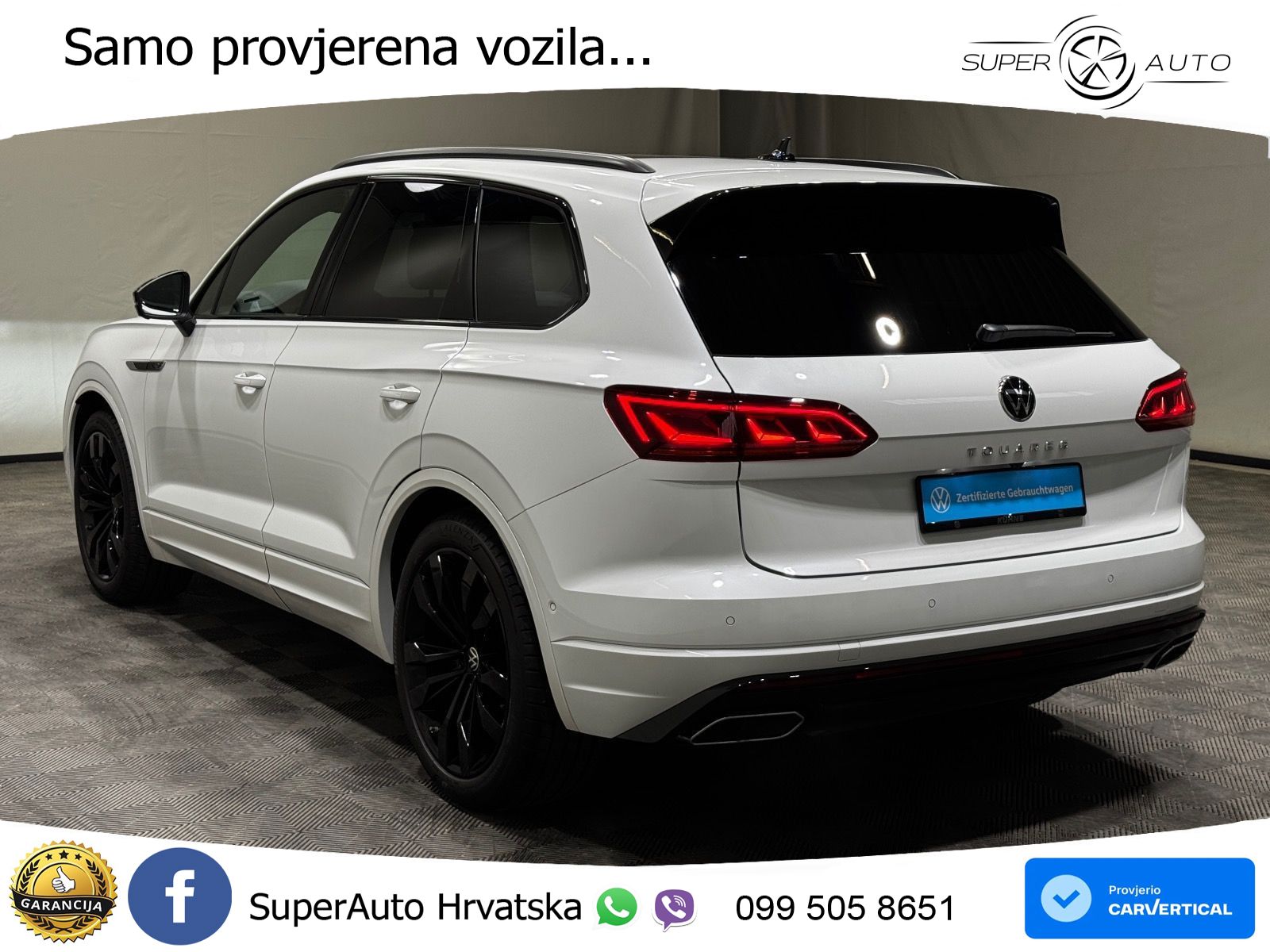 Volkswagen Touareg 3.0 V6 TDI (286 KS) 4MOTION Tiptronic R-Line ZRAČNI+ACC+GR SJED+KAM+PANO