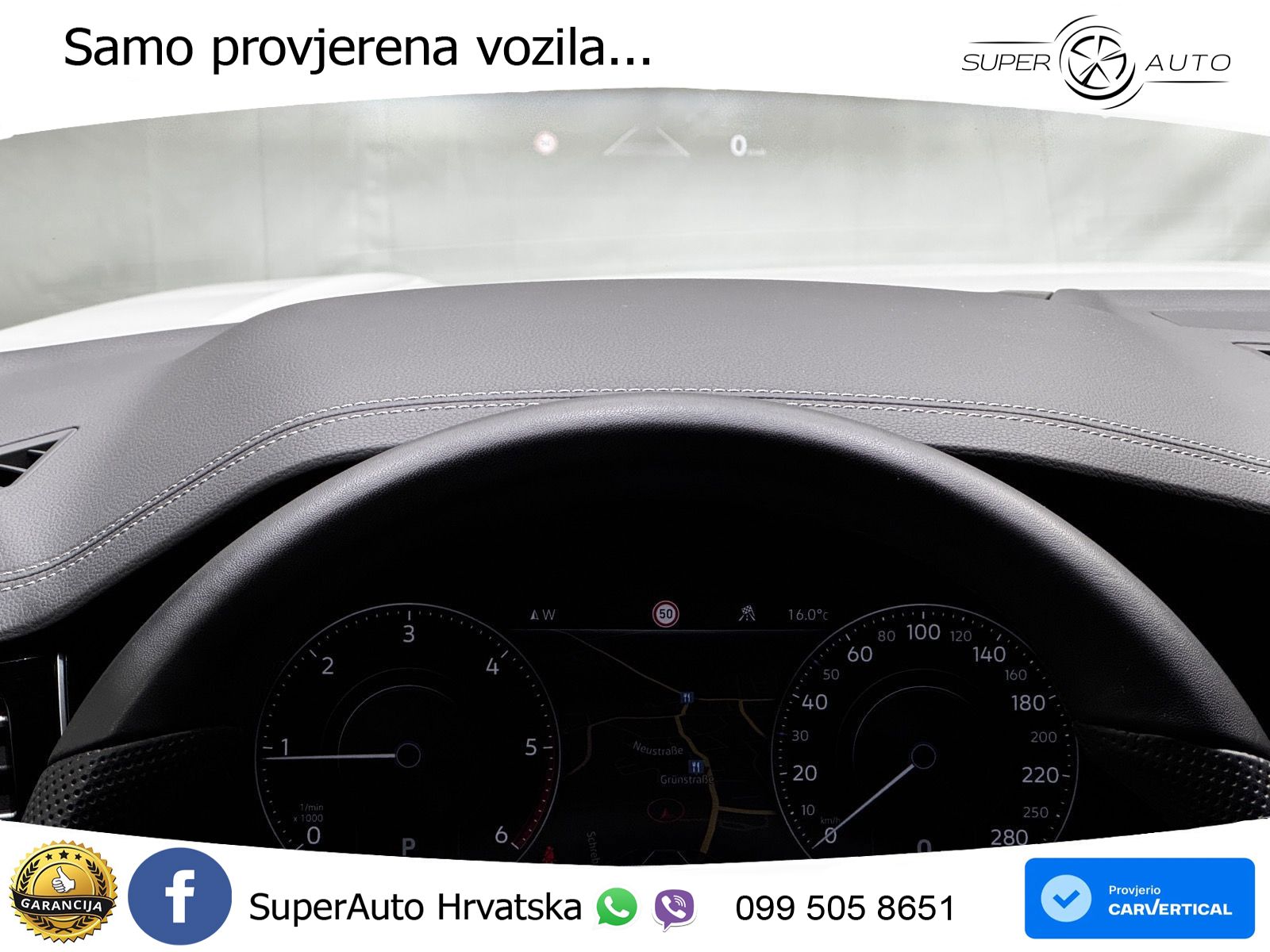 Volkswagen Touareg 3.0 V6 TDI (286 KS) 4MOTION Tiptronic R-Line ZRAČNI+ACC+GR SJED+KAM+PANO