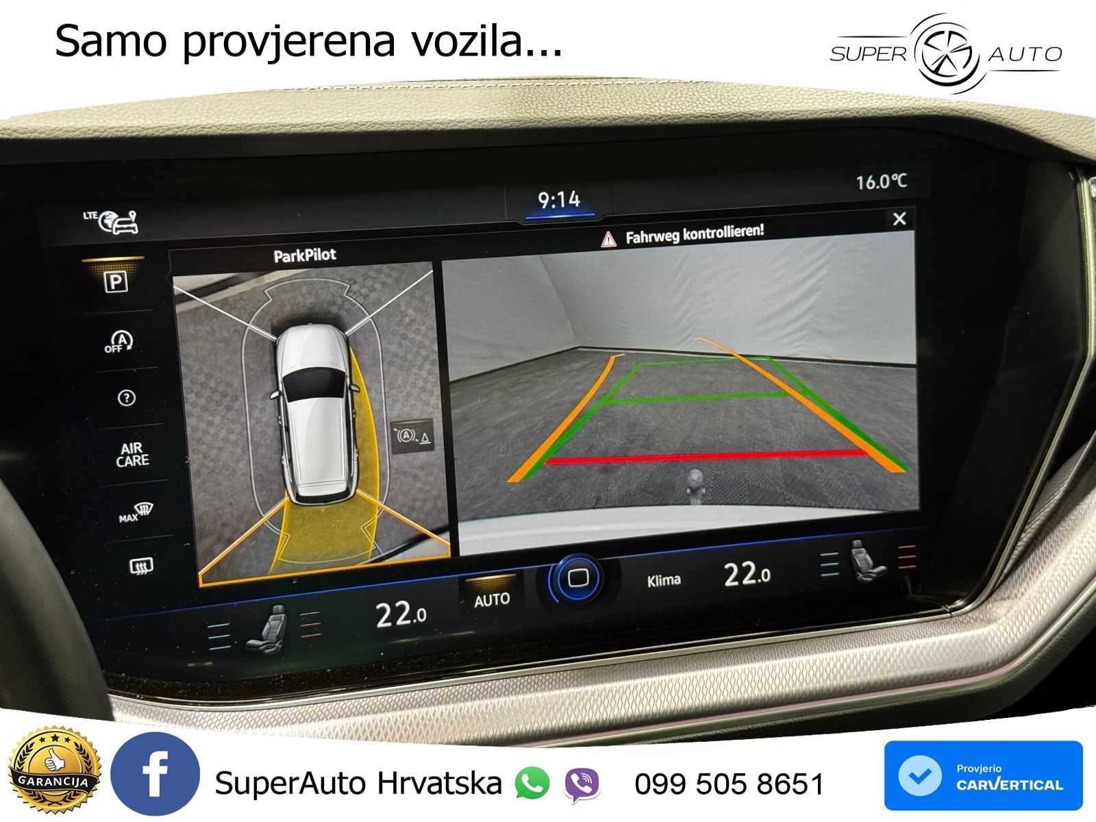 Volkswagen Touareg 3.0 V6 TDI (286 KS) 4MOTION Tiptronic R-Line ZRAČNI+ACC+GR SJED+KAM+PANO