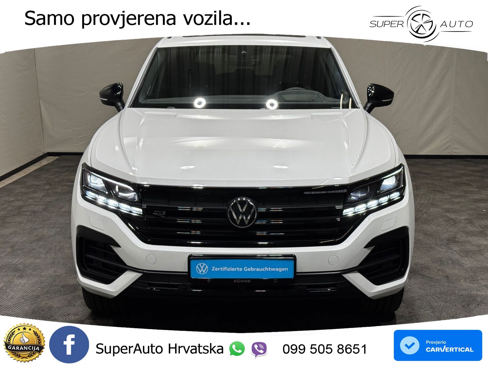 Volkswagen Touareg 3.0 V6 TDI (286 KS) 4MOTION Tiptronic R-Line ZRAČNI+ACC+GR SJED+KAM+PANO