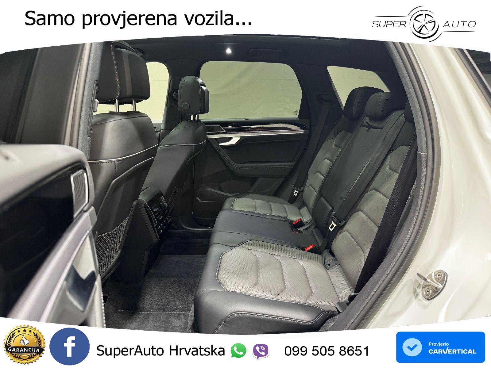 Volkswagen Touareg 3.0 V6 TDI (286 KS) 4MOTION Tiptronic R-Line ZRAČNI+ACC+GR SJED+KAM+PANO