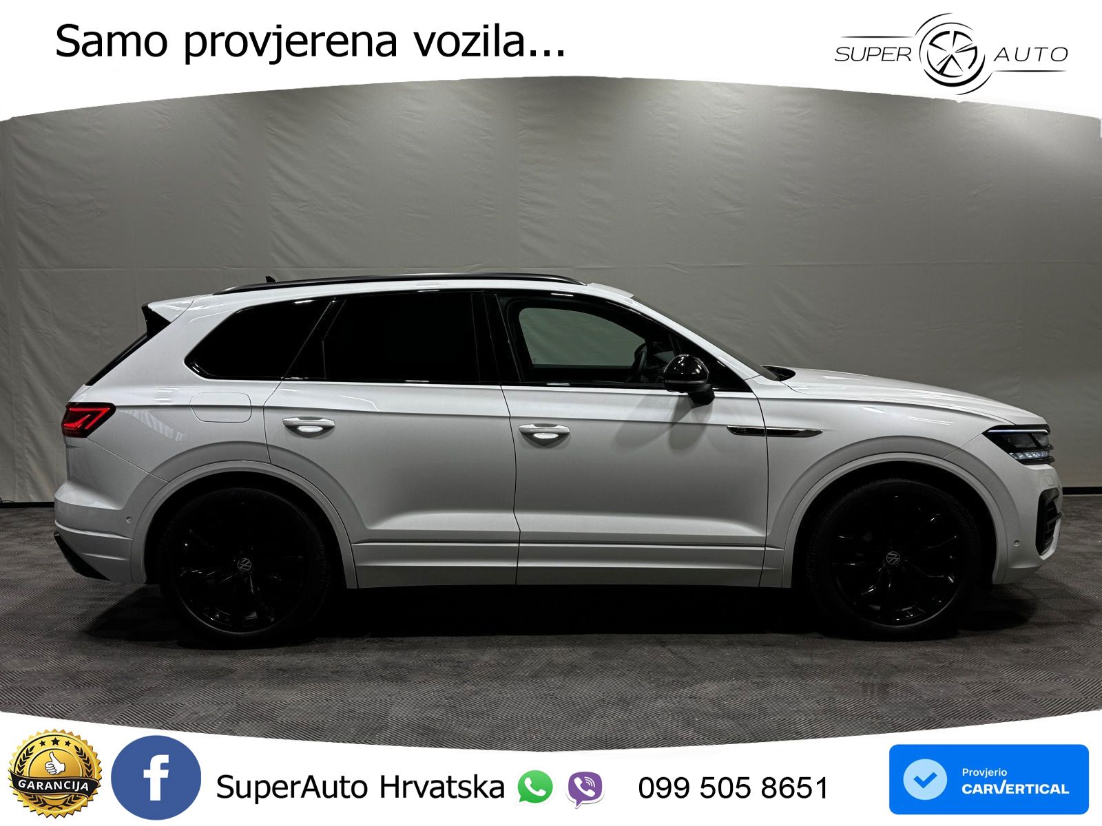 Volkswagen Touareg 3.0 V6 TDI (286 KS) 4MOTION Tiptronic R-Line ZRAČNI+ACC+GR SJED+KAM+PANO