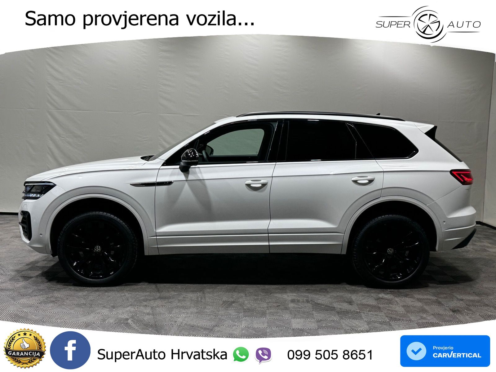 Volkswagen Touareg 3.0 V6 TDI (286 KS) 4MOTION Tiptronic R-Line ZRAČNI+ACC+GR SJED+KAM+PANO