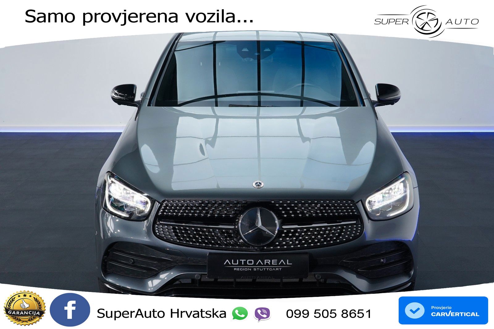 Mercedes GLC Coupe 300d (245 KS) 4MATIC G-TRONIC AMG LED+GR SJED+ACC