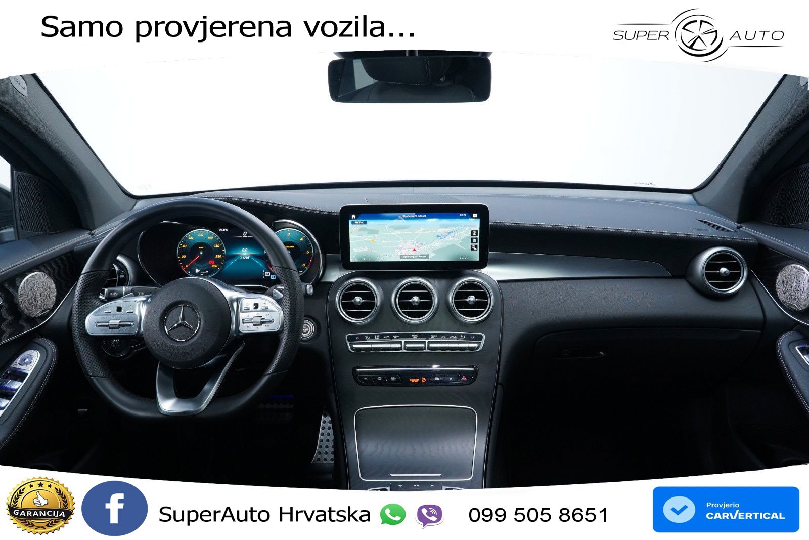 Mercedes GLC Coupe 300d (245 KS) 4MATIC G-TRONIC AMG LED+GR SJED+ACC