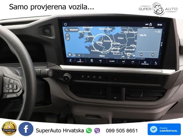 Volkswagen T7 Transporter Kasten 2.0 TDI LR L2H1/LED/RFK/DA 150 KS
