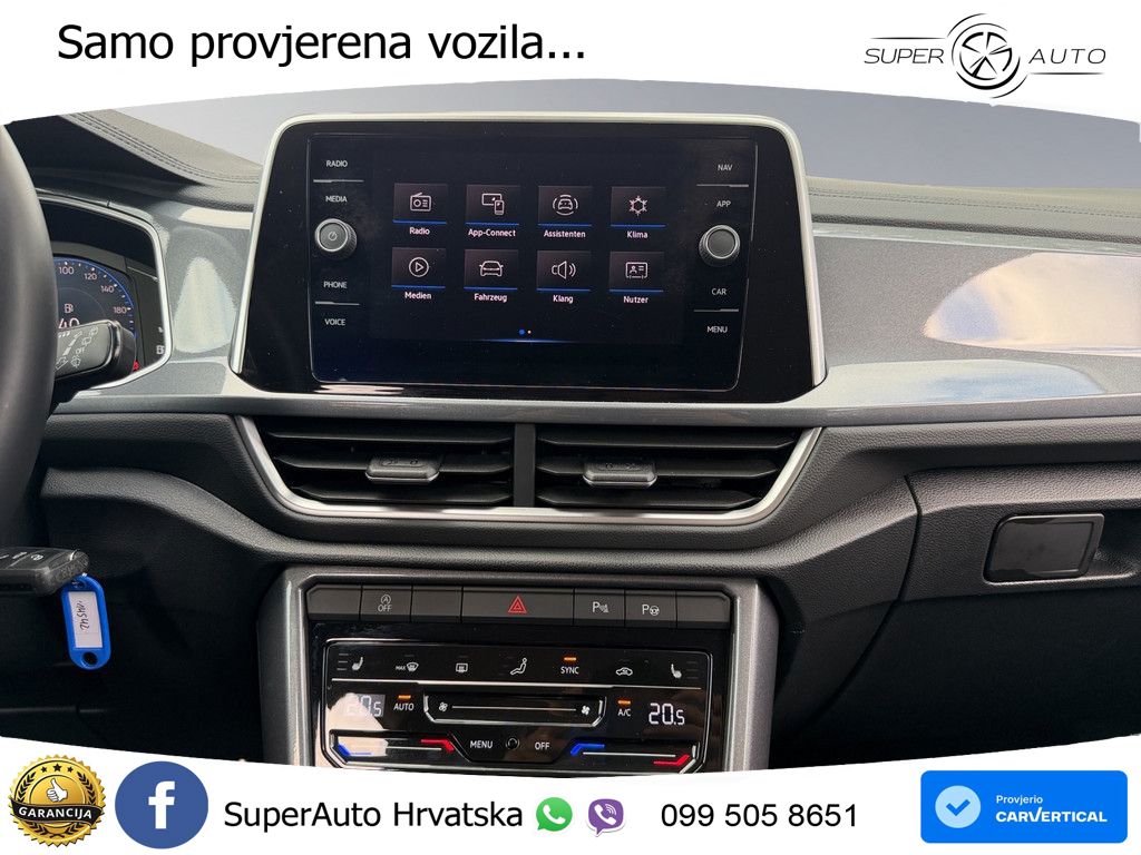 Volkswagen T-Roc 1.5 TSI (150 KS) DSG LED+GR SJED+ACC