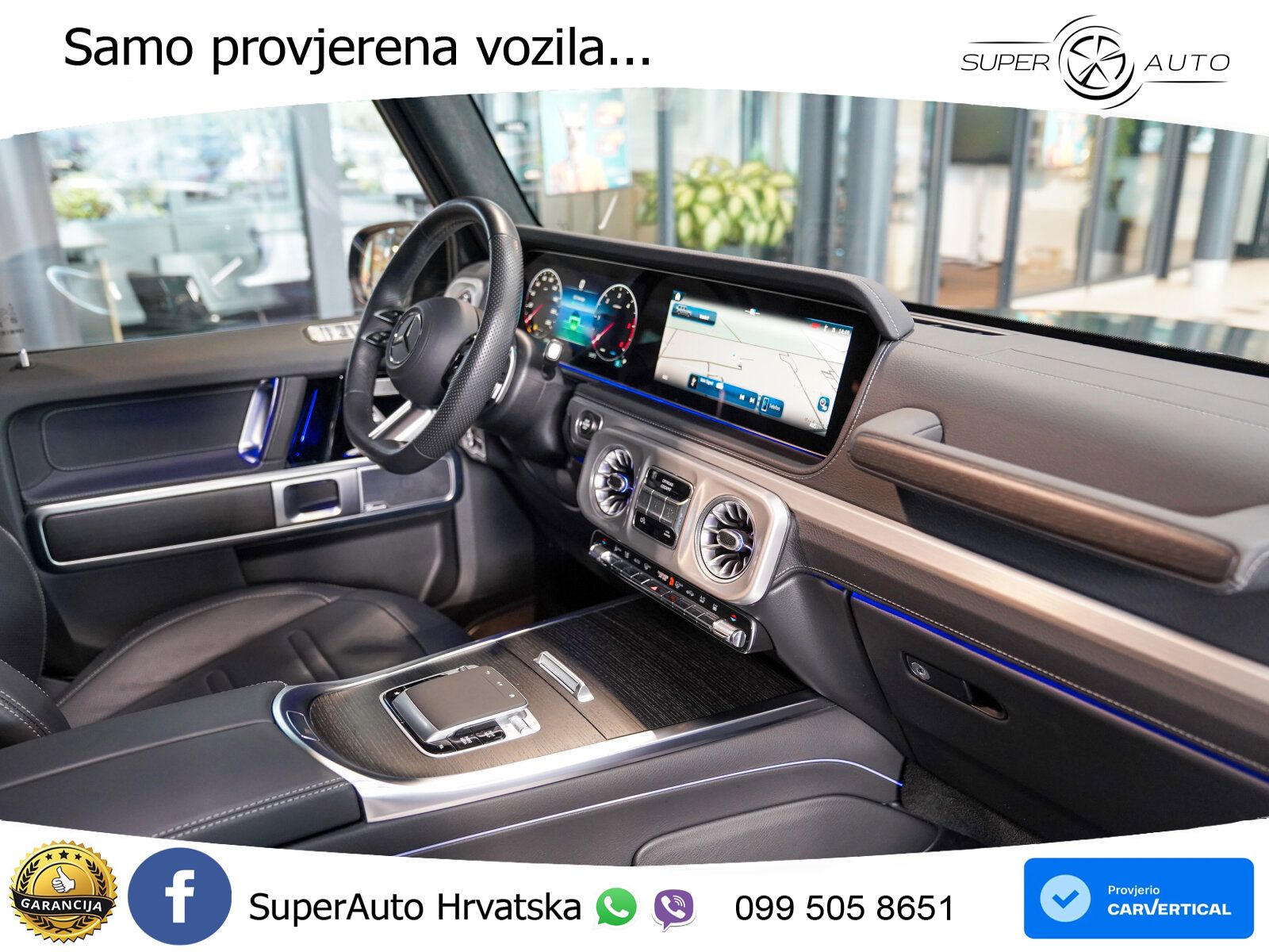 Mercedes G 450d Long (367 KS) 4MATIC 9G-TRONIC AMG LED+ACC