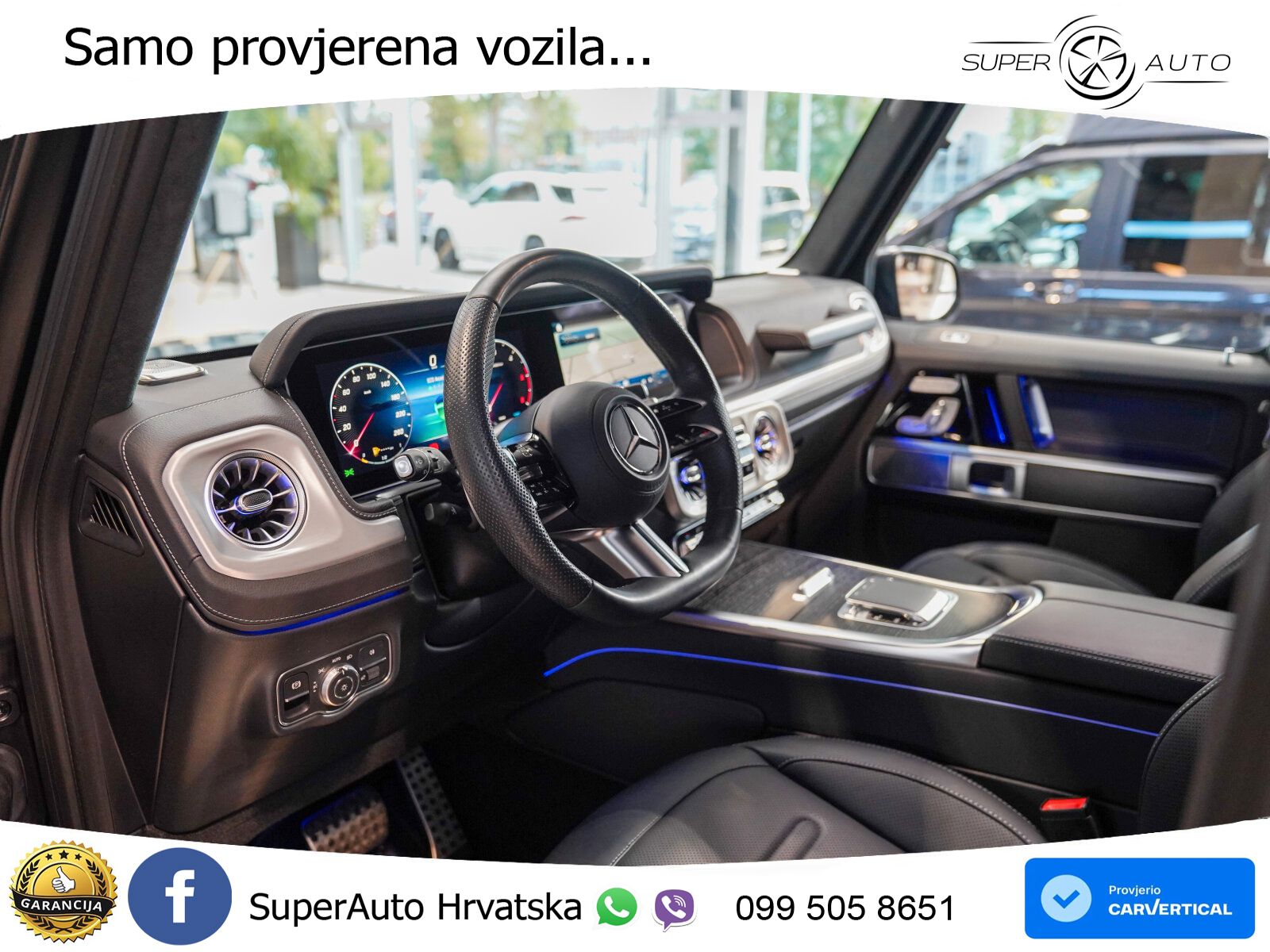 Mercedes G 450d Long (367 KS) 4MATIC 9G-TRONIC AMG LED+ACC