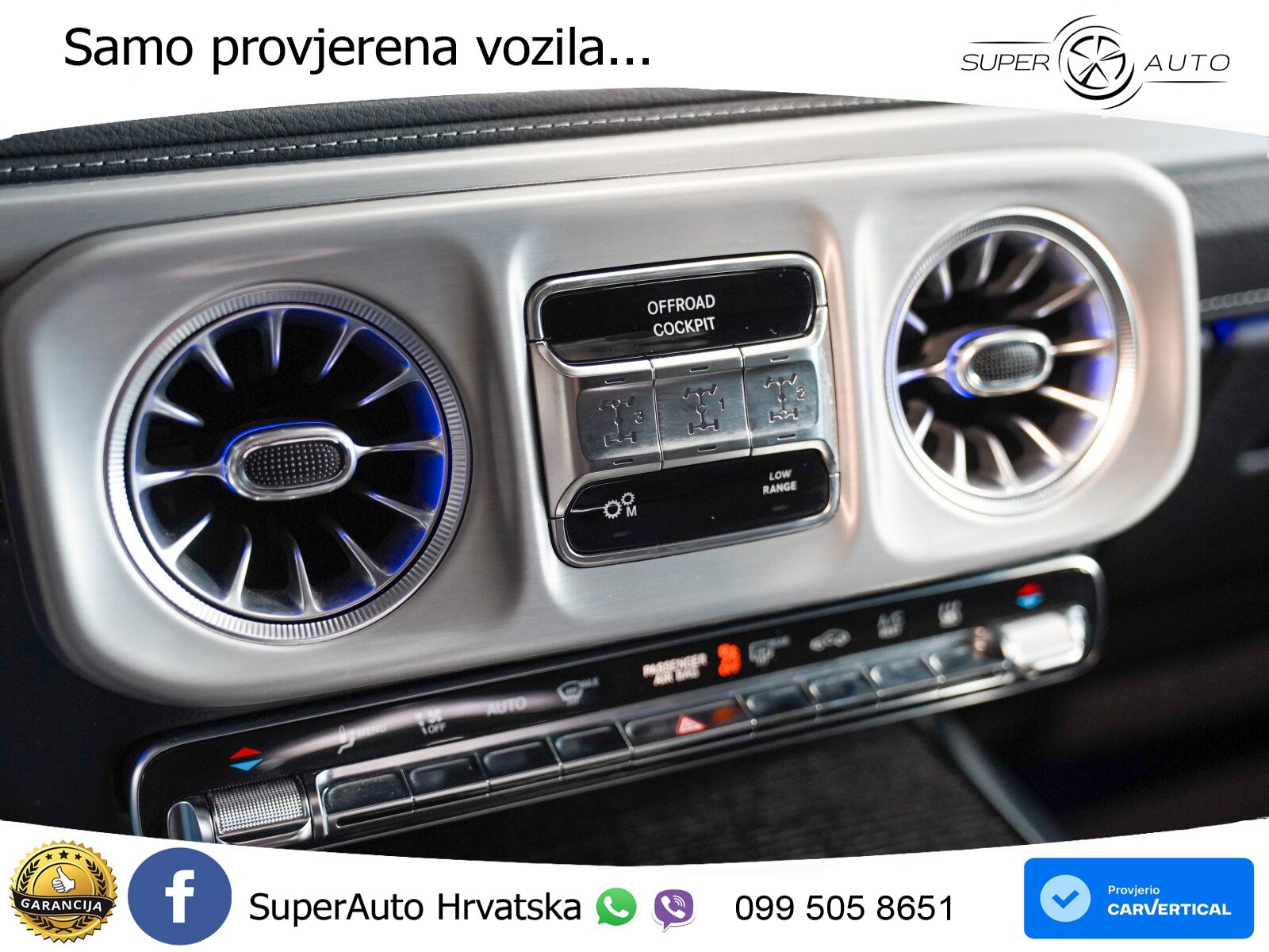Mercedes G 450d Long (367 KS) 4MATIC 9G-TRONIC AMG LED+ACC