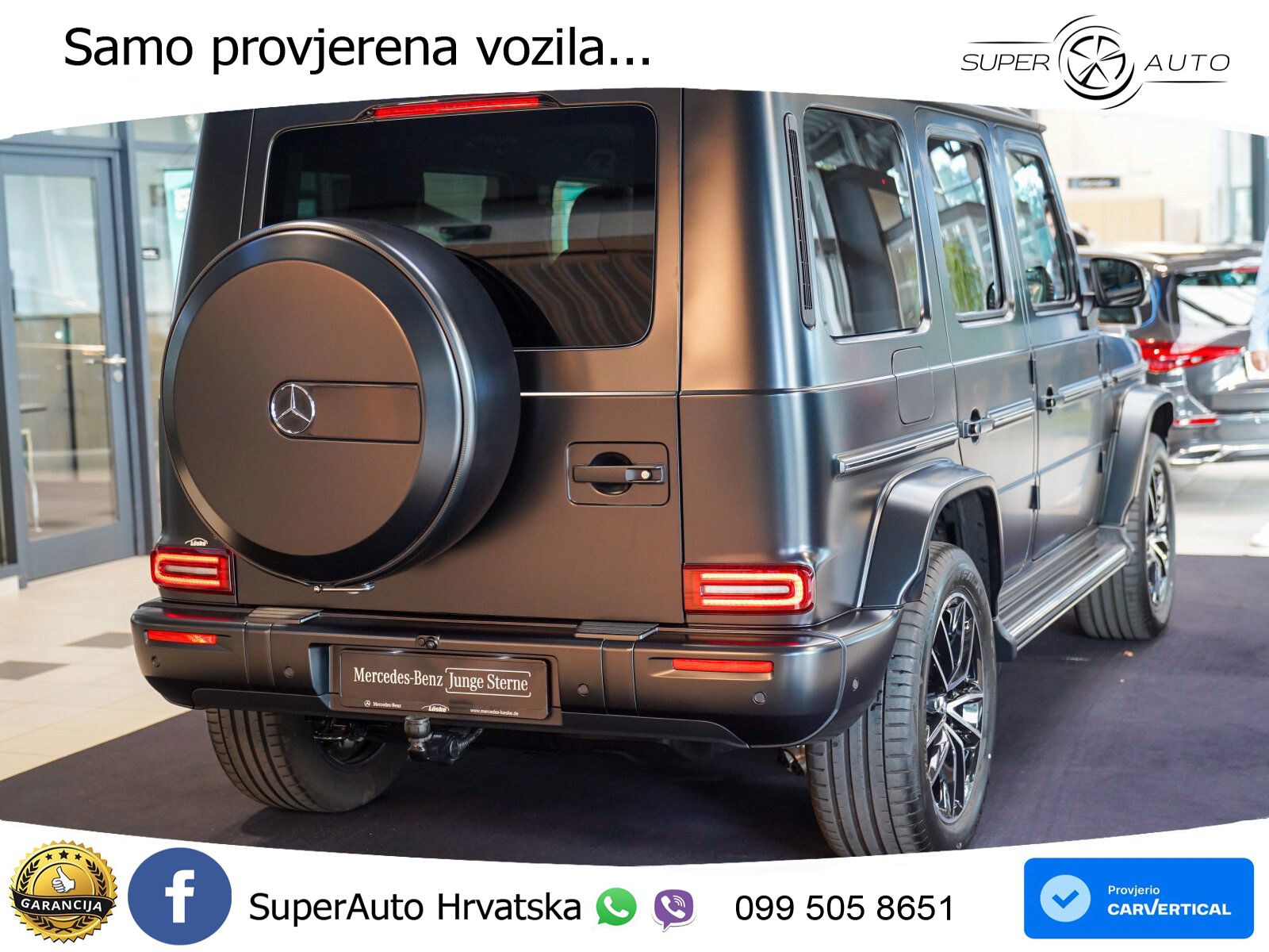 Mercedes G 450d Long (367 KS) 4MATIC 9G-TRONIC AMG LED+ACC