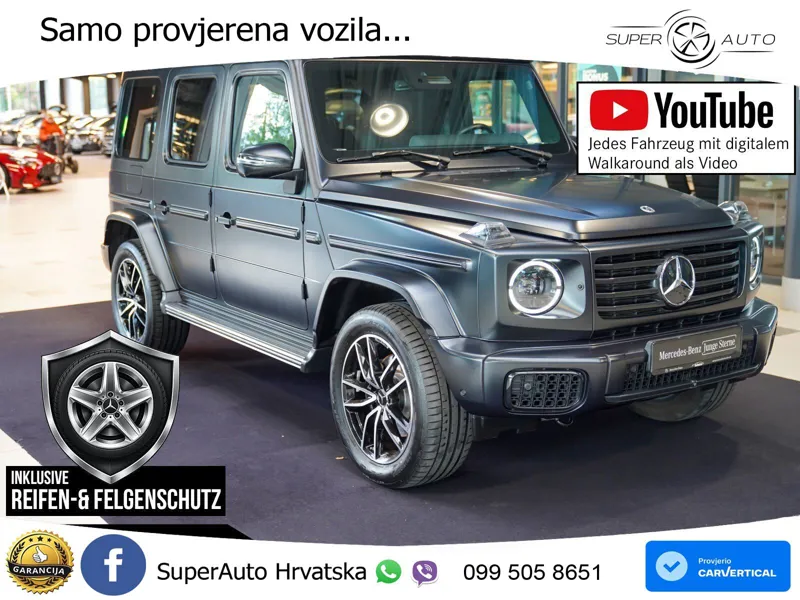 Mercedes G 450d Long (367 KS) 4MATIC 9G-TRONIC AMG LED+ACC