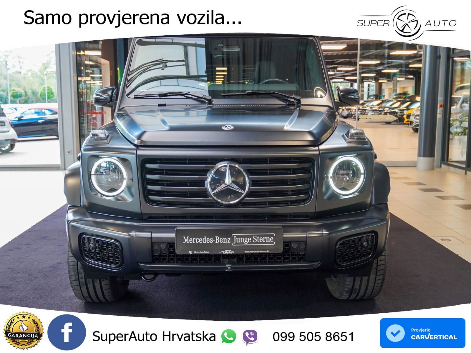 Mercedes G 450d Long (367 KS) 4MATIC 9G-TRONIC AMG LED+ACC