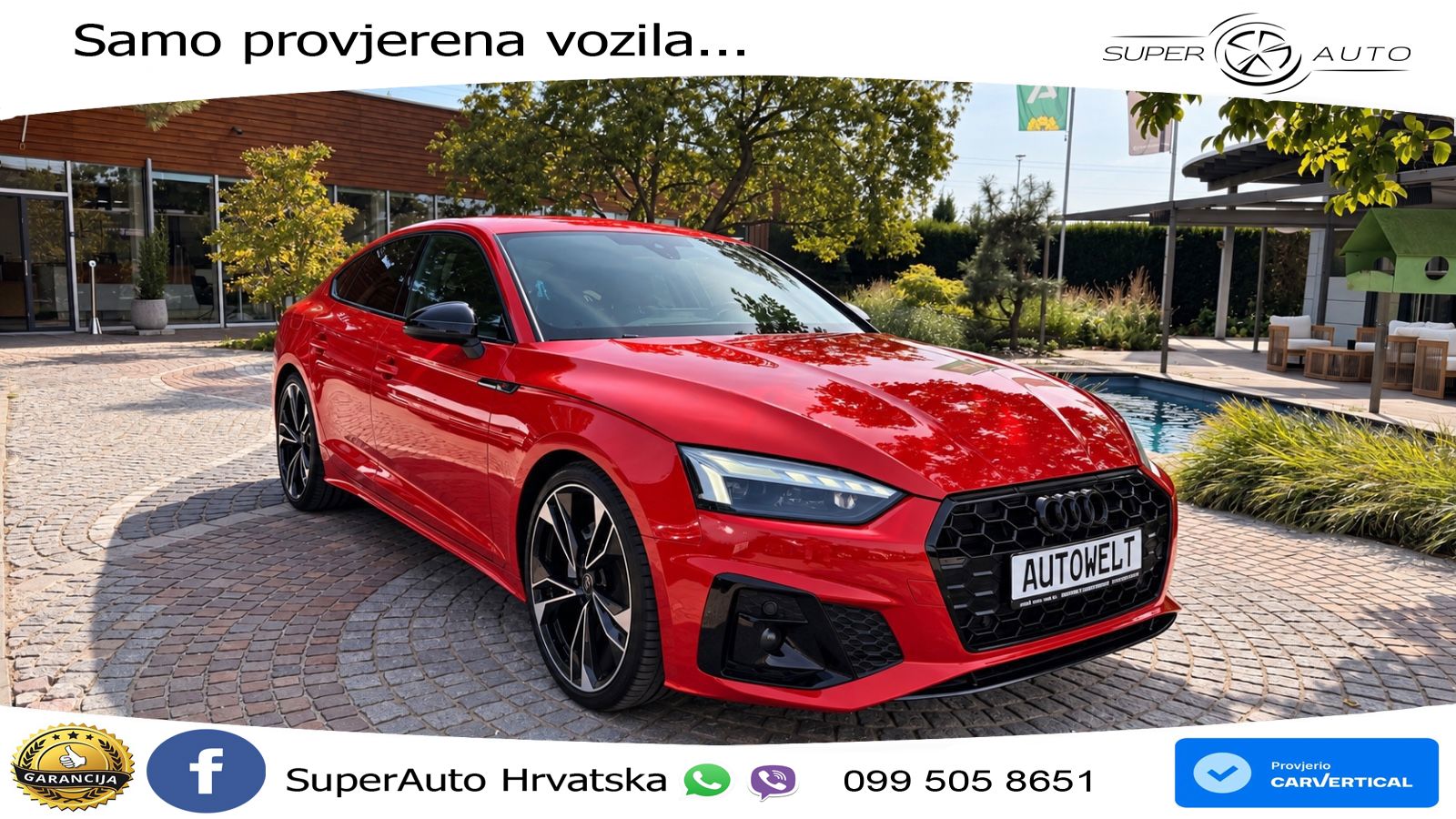Audi A5 Sportback 40 TDI (204 KS) S tronic S line