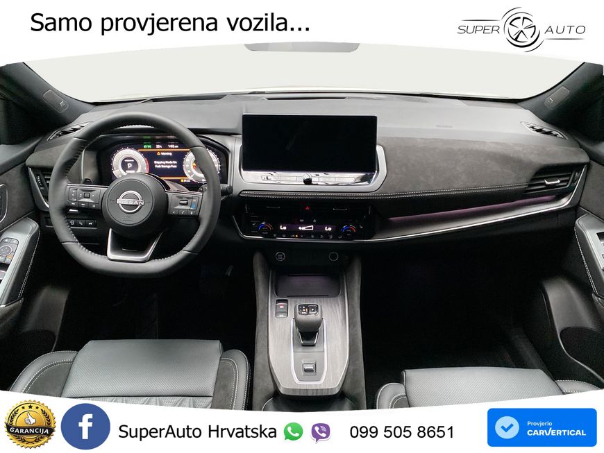 Nissan Qashqai 1.3 DIG-T (158 KS) Xtronic Tekna LED+GR SJED+ACC