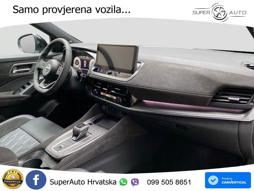 Nissan Qashqai 1.3 DIG-T (158 KS) Xtronic Tekna LED+GR SJED+ACC