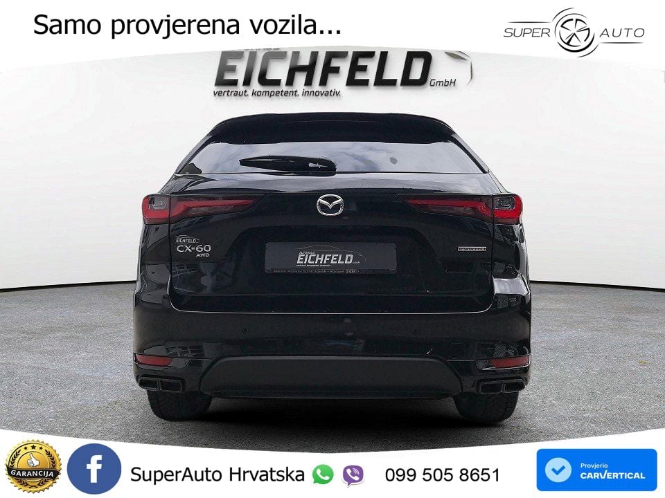 Mazda CX-60 3.3 e-Skyactiv D (254 KS) AWD Automatic LED+GR SJED+ACC