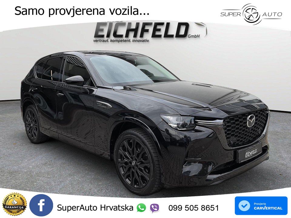 Mazda CX-60 3.3 e-Skyactiv D (254 KS) AWD Automatic LED+GR SJED+ACC