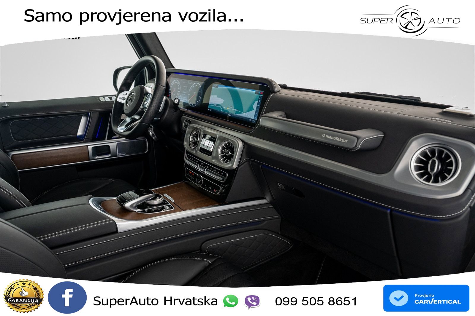 Mercedes G 500 Long V8 (422 KS) 4MATIC 9G-TRONIC Manufaktur LED+GR SJED+ACC