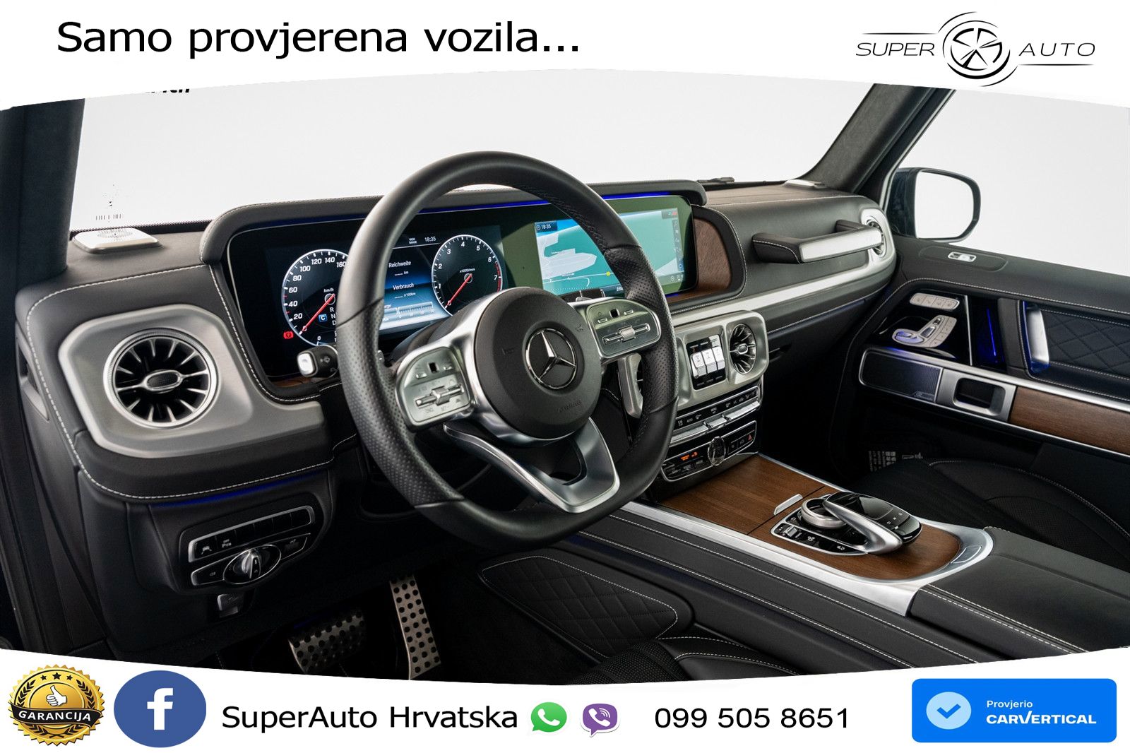 Mercedes G 500 Long V8 (422 KS) 4MATIC 9G-TRONIC Manufaktur LED+GR SJED+ACC