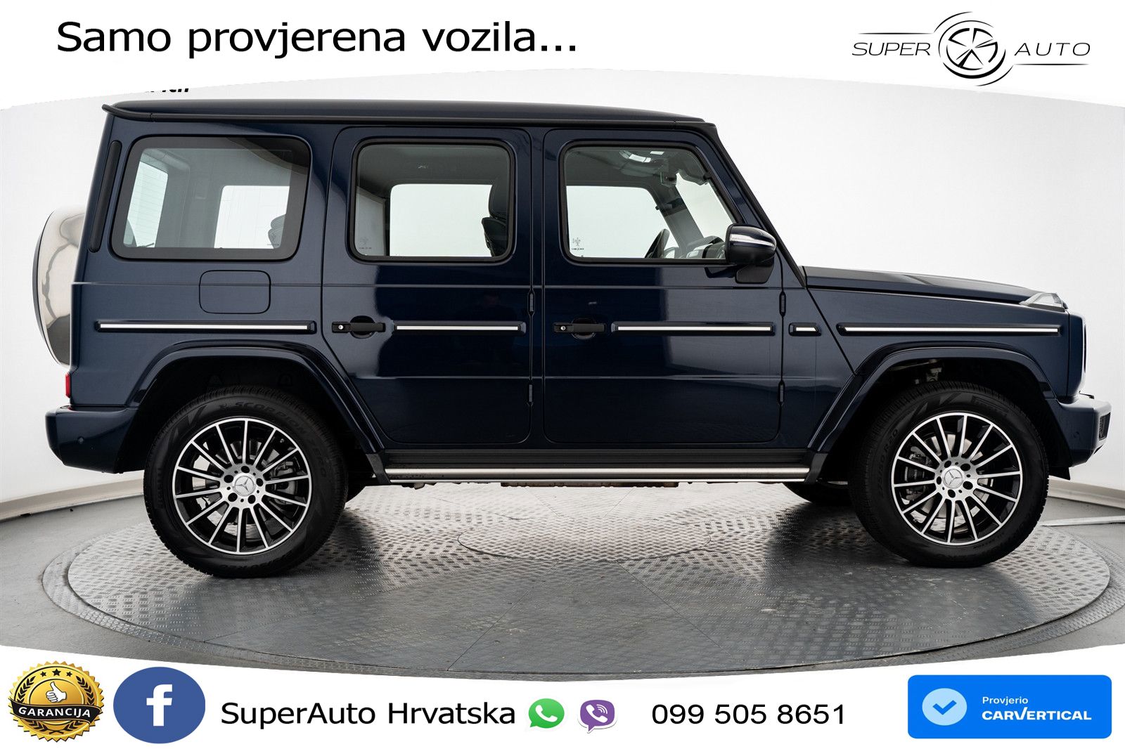 Mercedes G 500 Long V8 (422 KS) 4MATIC 9G-TRONIC Manufaktur LED+GR SJED+ACC