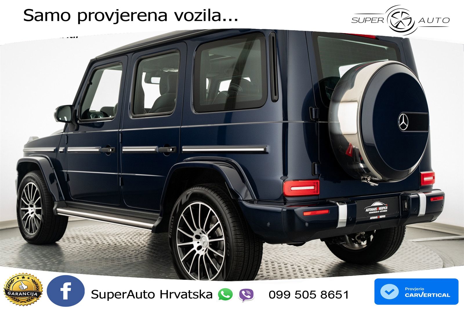 Mercedes G 500 Long V8 (422 KS) 4MATIC 9G-TRONIC Manufaktur LED+GR SJED+ACC