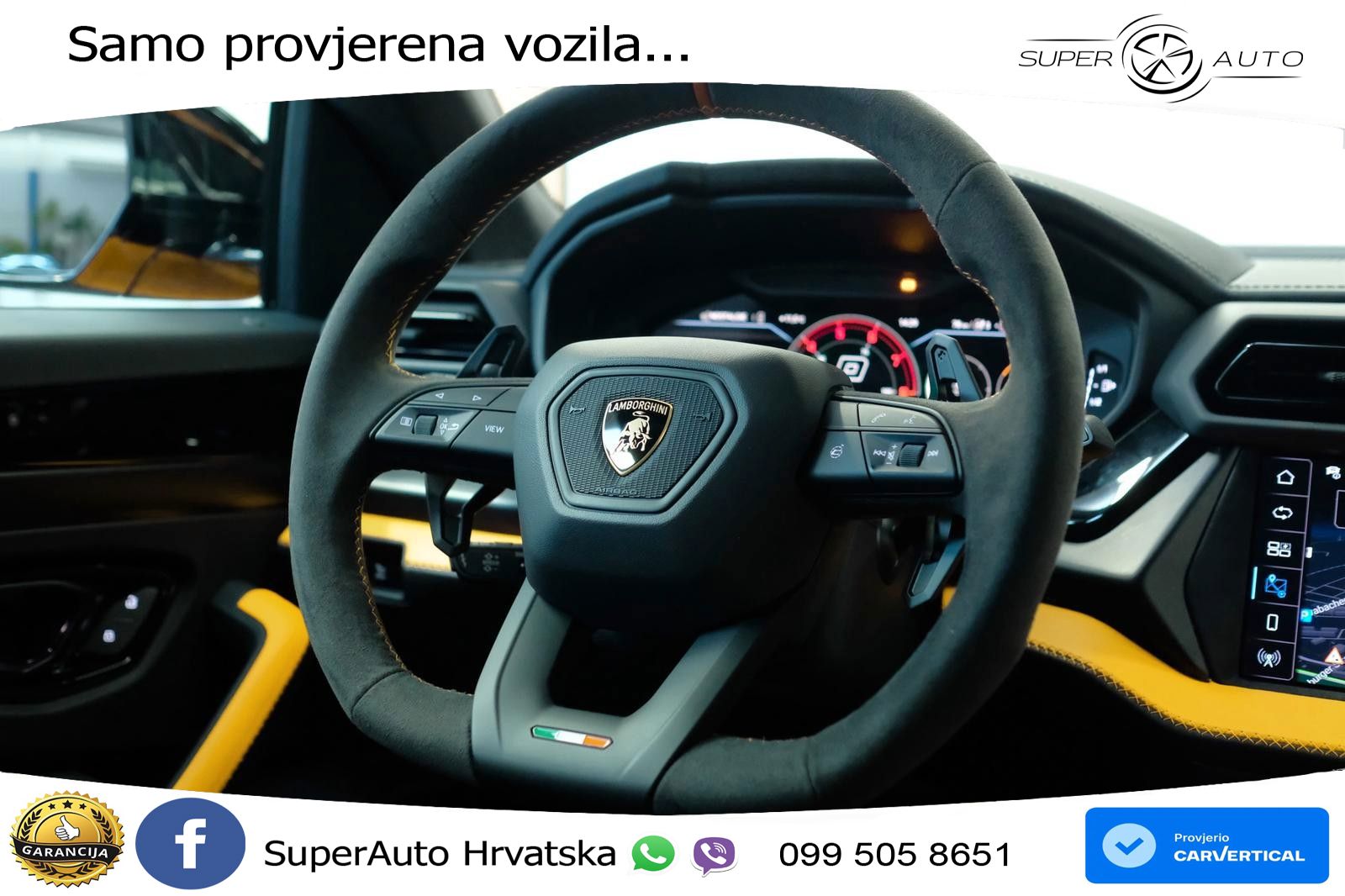 Lamborghini Urus SE 4.0 V8 (800 KS) 4WD Automatic LED+GR SJED+ACC