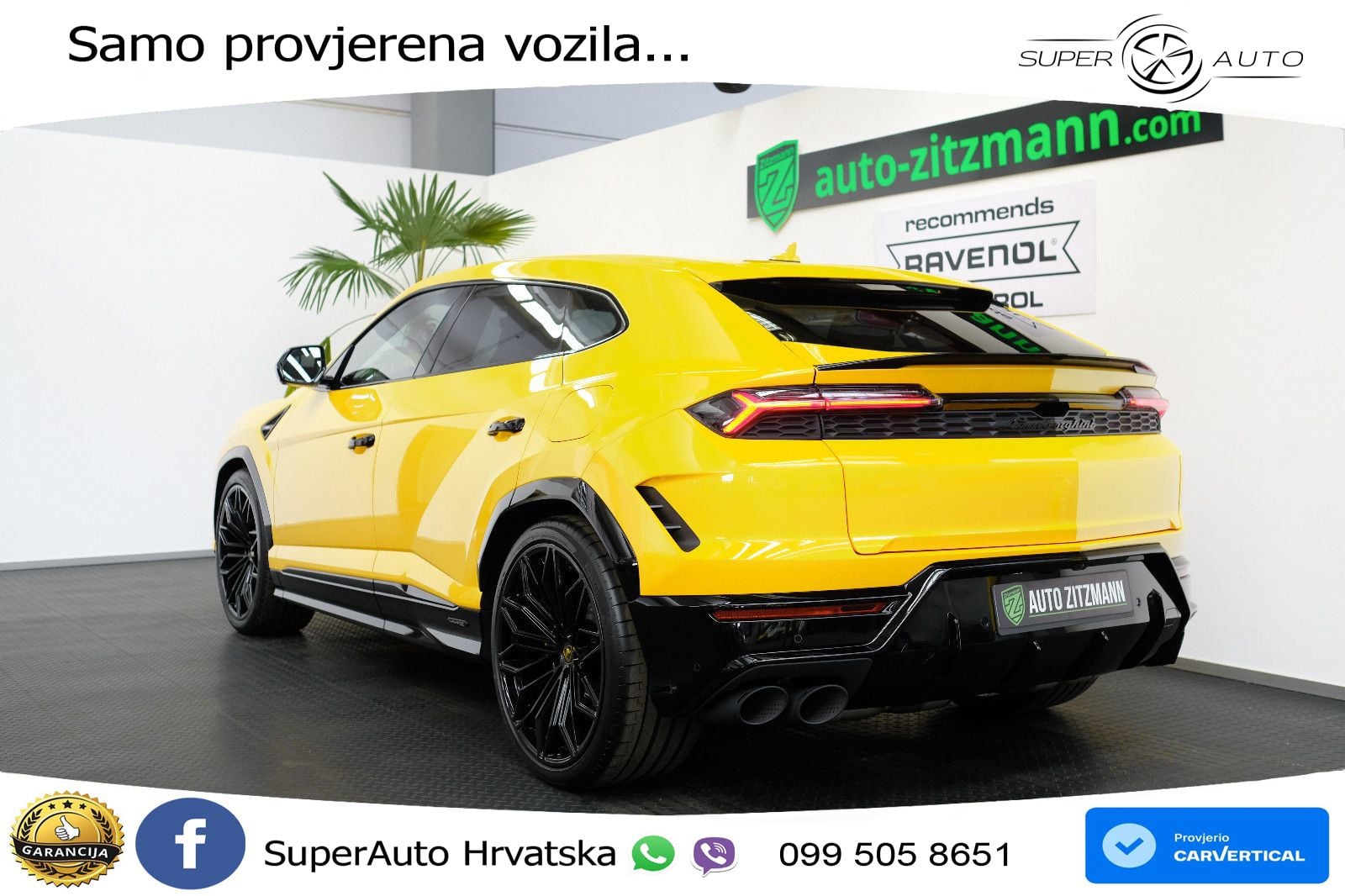 Lamborghini Urus SE 4.0 V8 (800 KS) 4WD Automatic LED+GR SJED+ACC