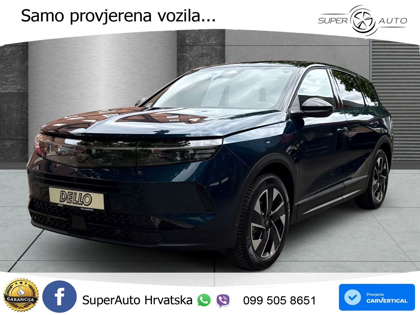 Opel Grandland 1.2 Turbo (145 KS) Hybrid eDCT Ultimate LED+GR SJED+ACC