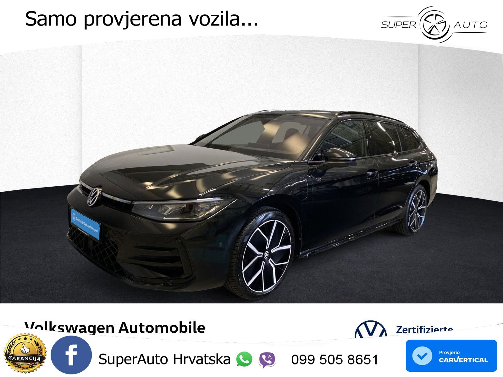 Volkswagen Passat Variant 1.5 TSI (204 KS) eHybrid DSG R-Line LED+GR SJED+ACC