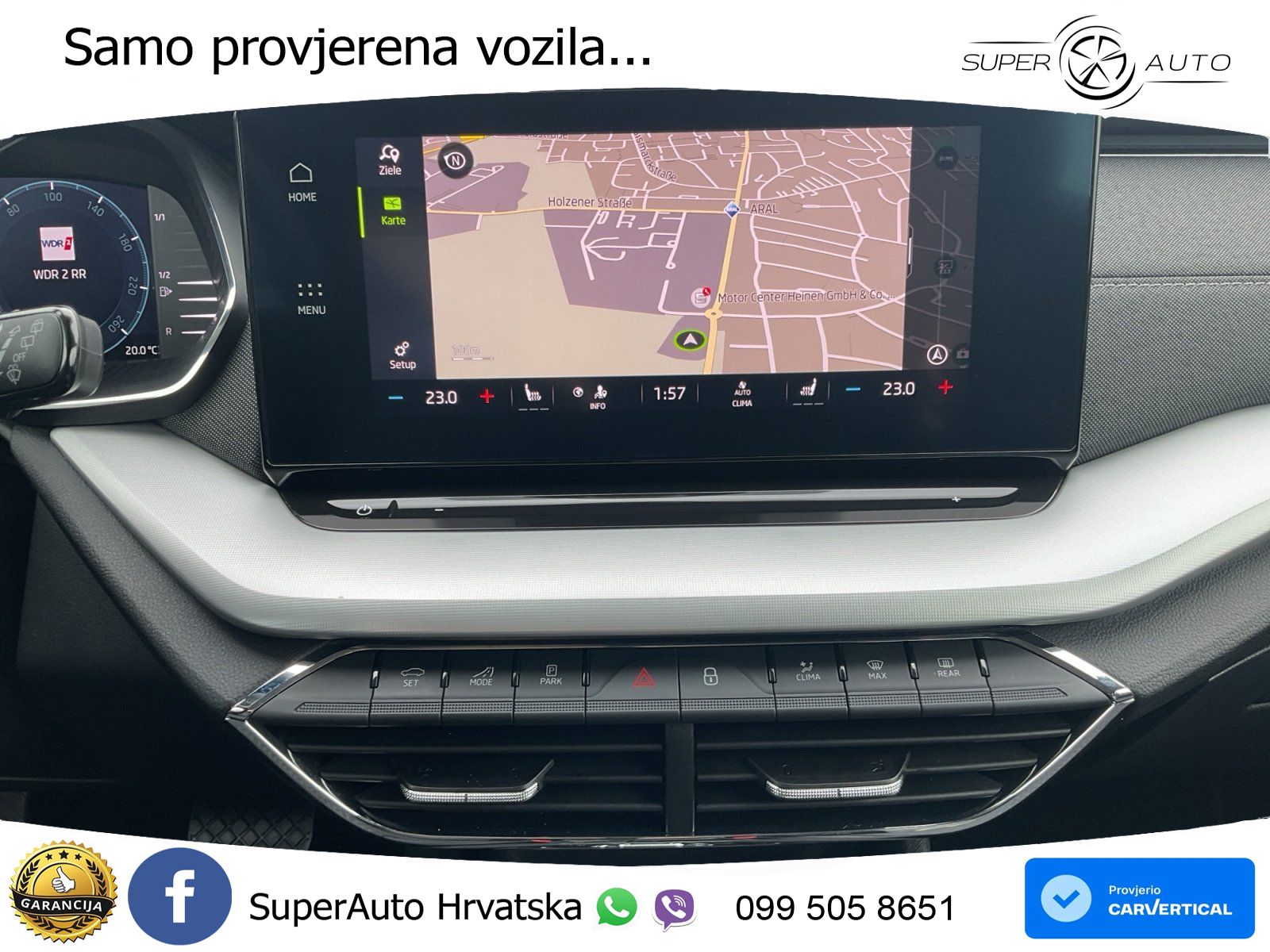 Škoda Octavia Combi 2.0 TDI (150 KS) DSG LED+GR SJED+ACC