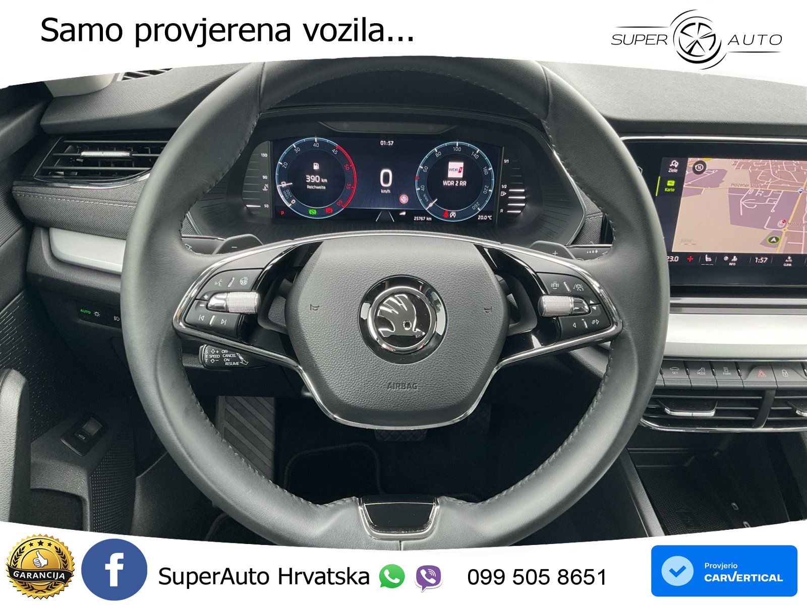 Škoda Octavia Combi 2.0 TDI (150 KS) DSG LED+GR SJED+ACC