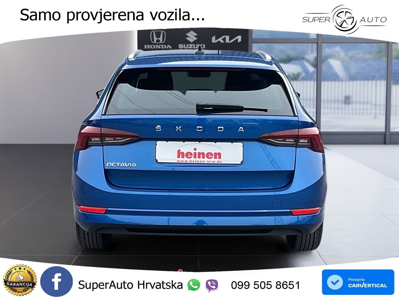 Škoda Octavia Combi 2.0 TDI (150 KS) DSG LED+GR SJED+ACC