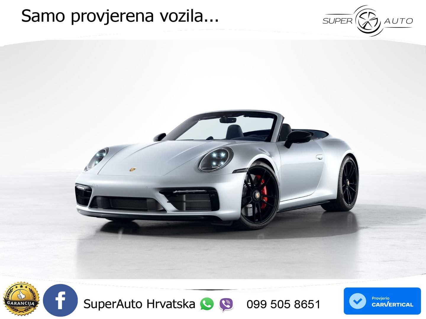 Porsche 911 Carrera 4 GTS Cabriolet 3.0 (480 KS) PDK