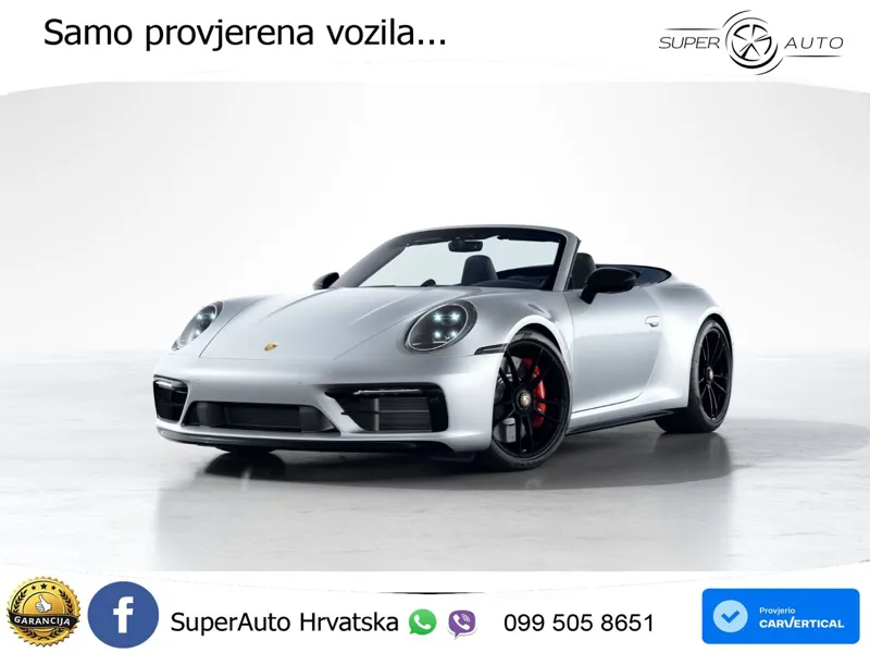 Porsche 911 Carrera 4 GTS Cabriolet 3.0 (480 KS) PDK